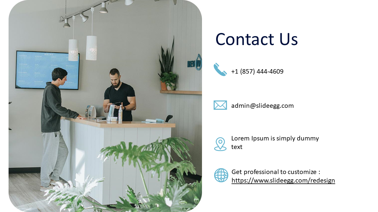 contact slide powerpoint
